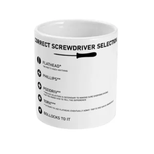 Screwdriver Selection Ceramic Mug