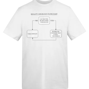 My House Flowchart Light T-Shirt
