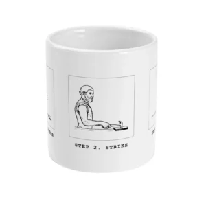 Hammering Guide Ceramic Mug