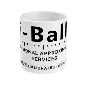 Dimensional Approximation Ceramic Mug