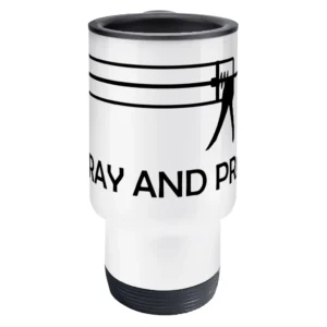 Spray And Pray Travel Mug
