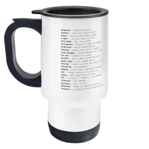 Site Nicknames Travel Mug