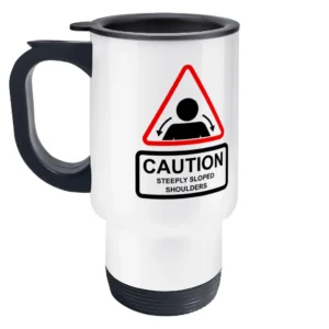 Slopey Shoulders Travel Mug