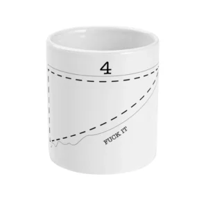 Three, Four Ceramic Mug