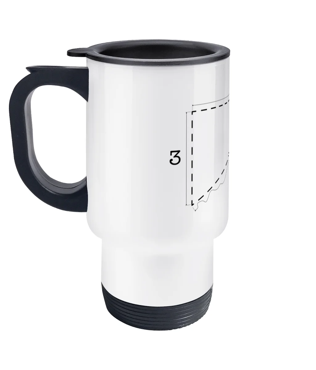 Three, Four Travel Mug - Image 2