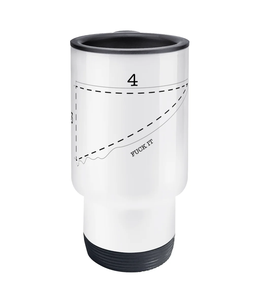 Three, Four Travel Mug