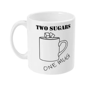 Two Sugars Ceramic Mug