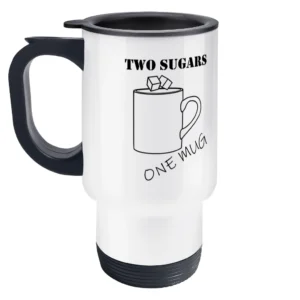 Two Sugars Travel Mug