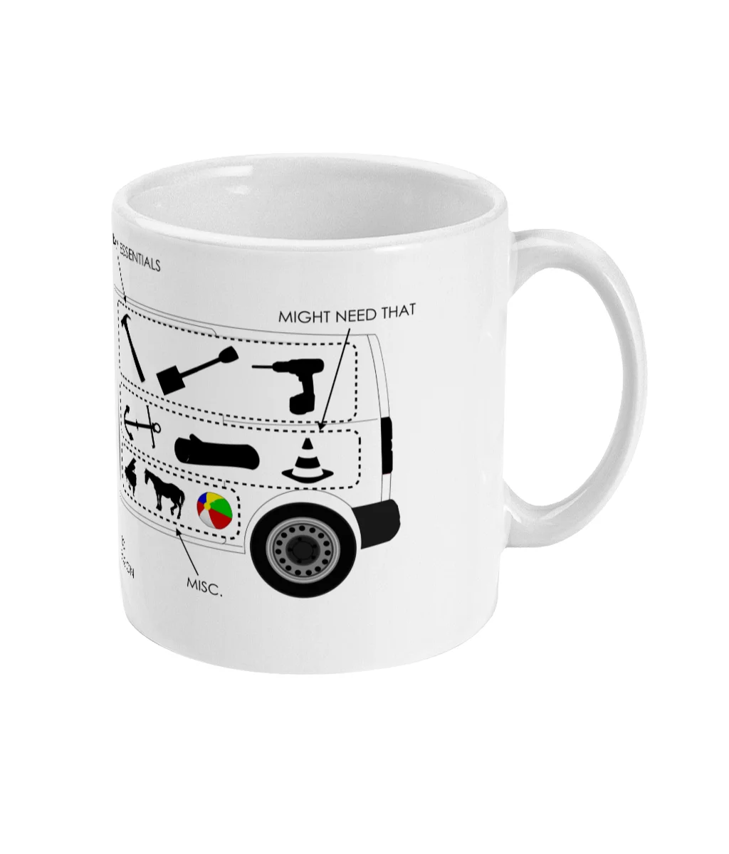 Van Storage Guide Ceramic Mug - Image 3